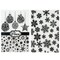 Wrapables Embossing Folder Paper Stamp Template for Scrapbooking, Card Making, DIY Arts & Crafts (Set of 2)